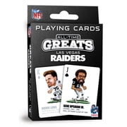 MasterPieces Officially Licensed NFL Las Vegas Raiders All-Time Greats Playing Cards - 54 Card Deck
