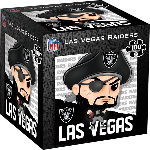 MasterPieces Officially Licensed NFL - Las Vegas Raiders Mascot 100 Piece Puzzle