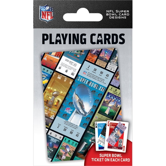 MasterPieces Officially Licensed NFL League-NFL Playing Cards - 54 Card Deck for Adults