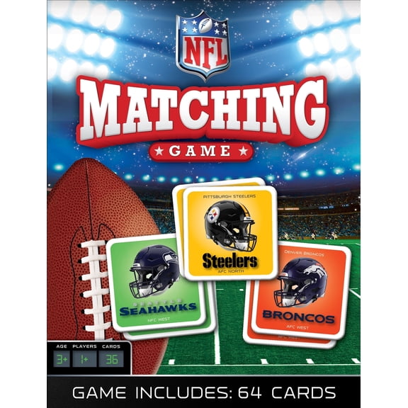 MasterPieces Officially Licensed NFL Matching Game for Families