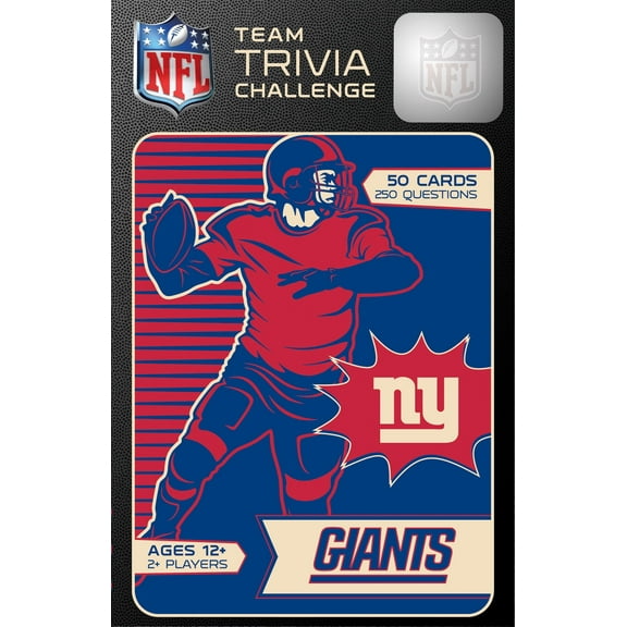 MasterPieces Officially Licensed NFL New York Giants Trivia Challenge