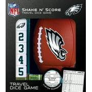 MasterPieces Officially Licensed NFL Philadelphia Eagles Shake N' Score Dice Game for Age 6 and Up