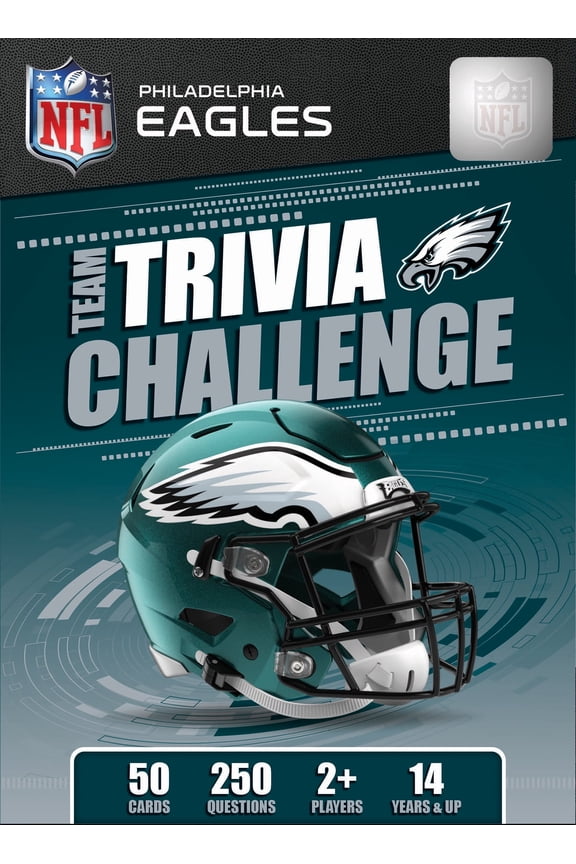 Officially Licensed NFL Philadelphia Eagles Trivia Challenge Card Game