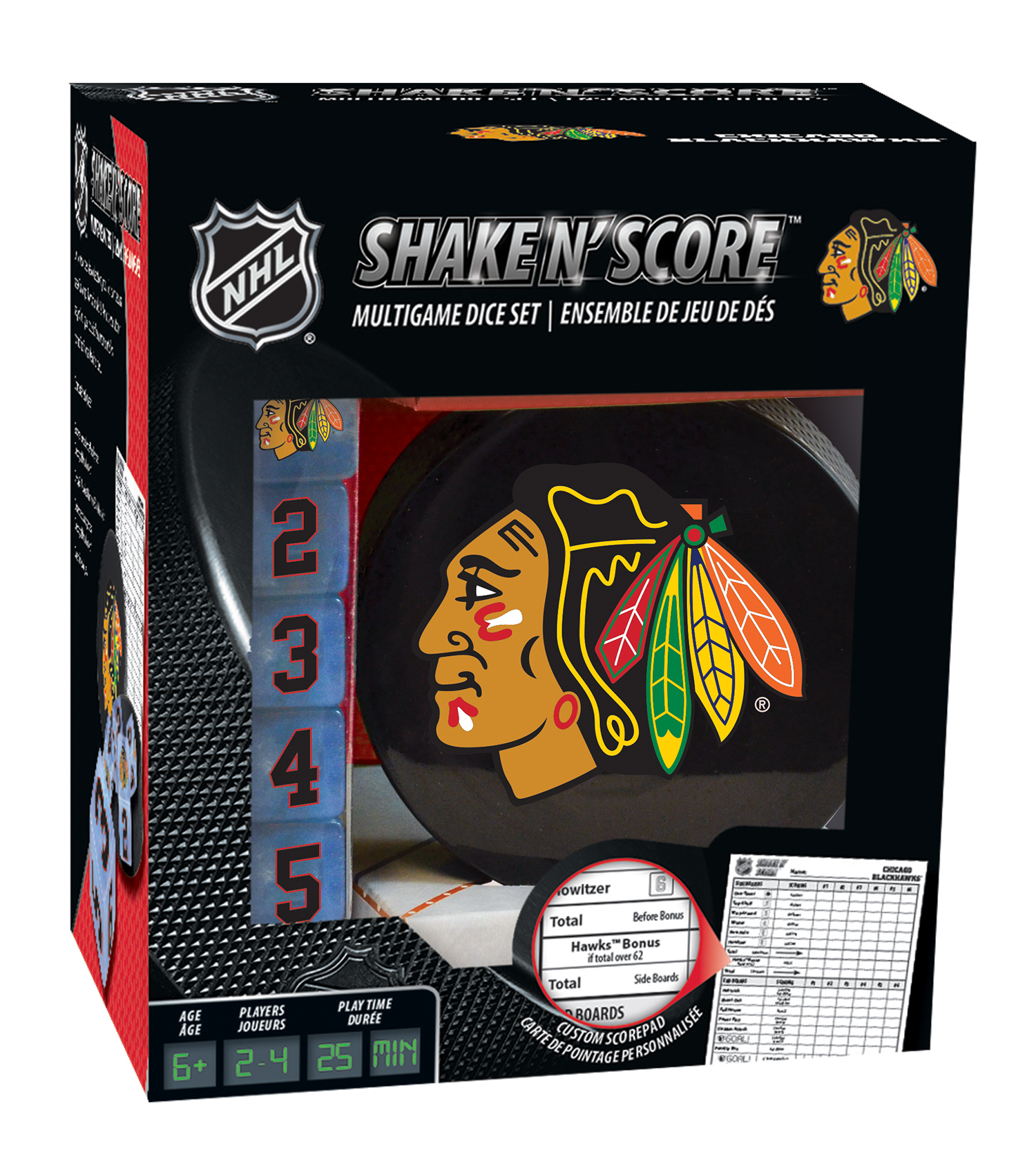 MasterPieces Officially Licensed NHL Chicago Blackhawks Shake N' Score