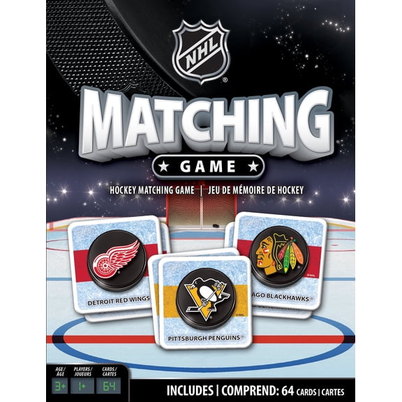 MasterPieces Officially Licensed NHL Matching Game for Families