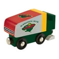thumbnail image 1 of MasterPieces Officially Licensed NHL Minnesota Wild Wooden Toy Zamboni Train Engine For Kids, 1 of 6