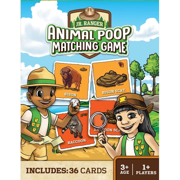 MasterPieces Officially Licensed National Parks Jr. Ranger Matching Game for Kids and Families