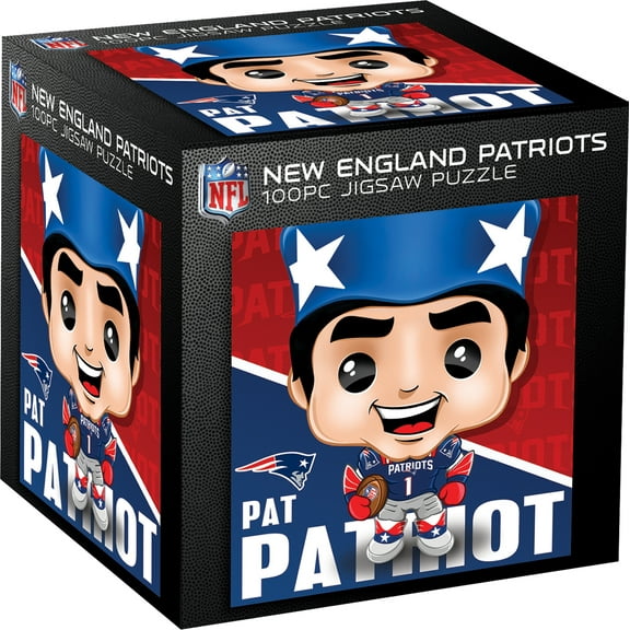MasterPieces Officially Licensed NFL - New England Patriots Mascot 100 Piece Puzzle