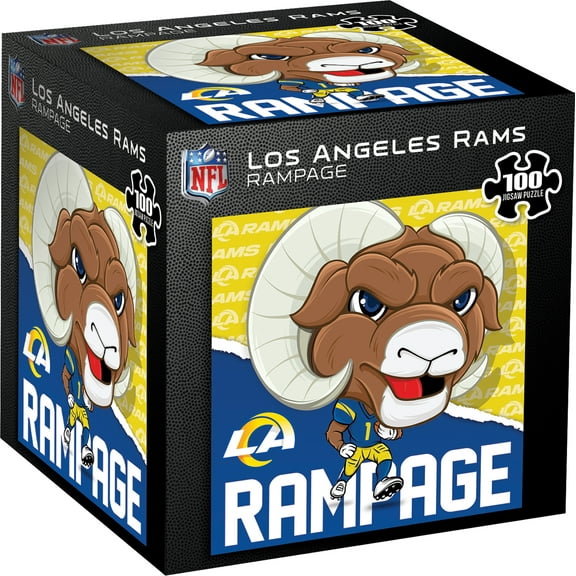 MasterPieces Officially Licensed Rampage - Los Angeles Rams Mascot 100 Piece Puzzle