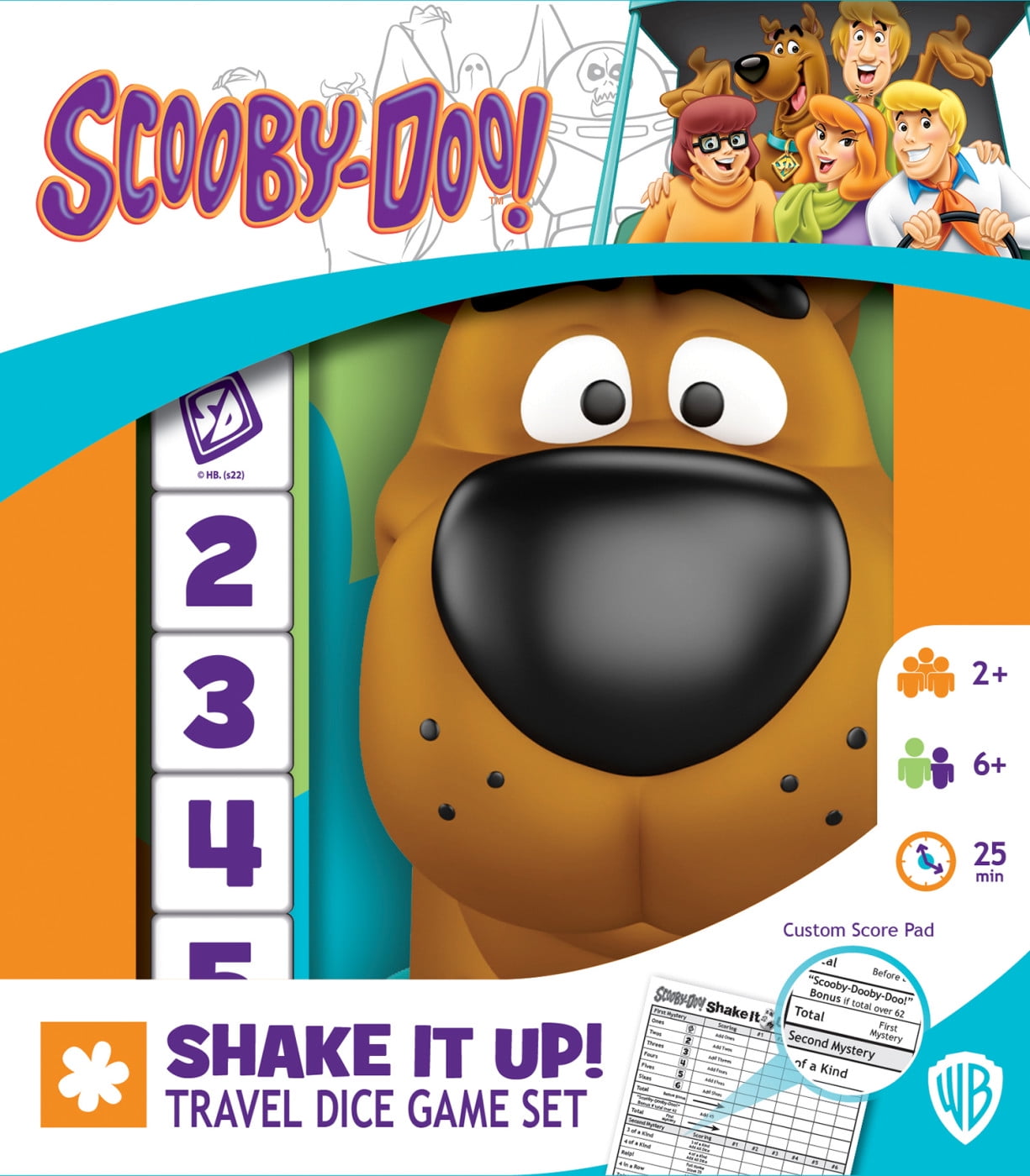 MasterPieces Officially Licensed Scooby Doo Shake It Up Dice Game for