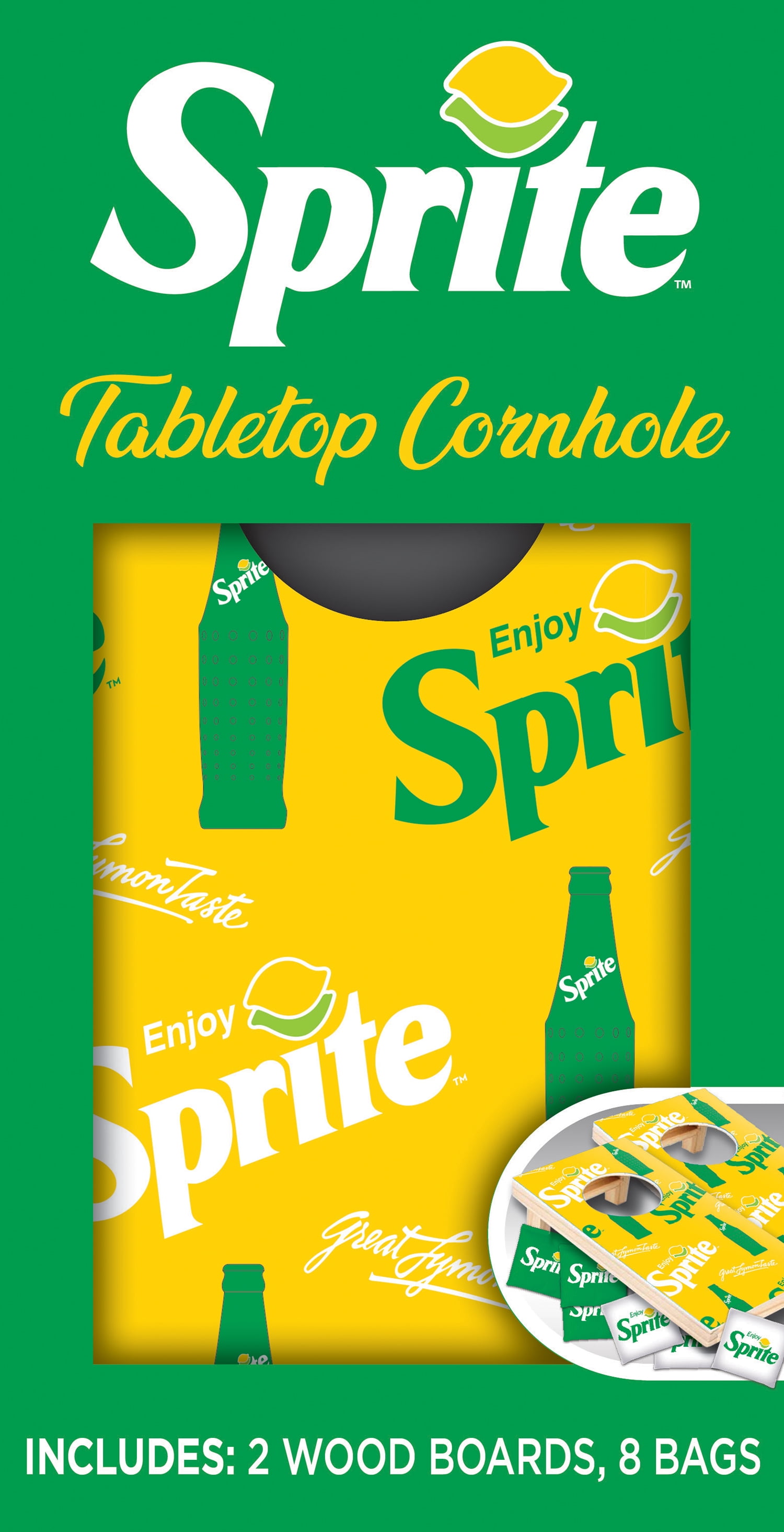 MasterPieces Officially Licensed Sprite Tabletop Cornhole Game for ...