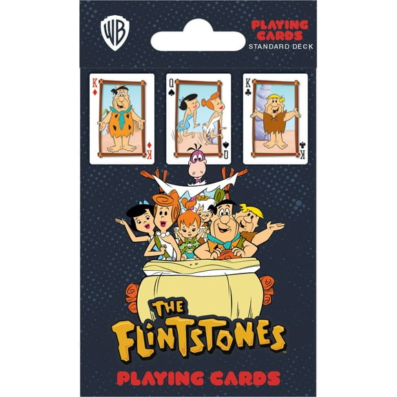 MasterPieces Officially Licensed The Flintstones Playing Cards - 54 Card Deck for Adults