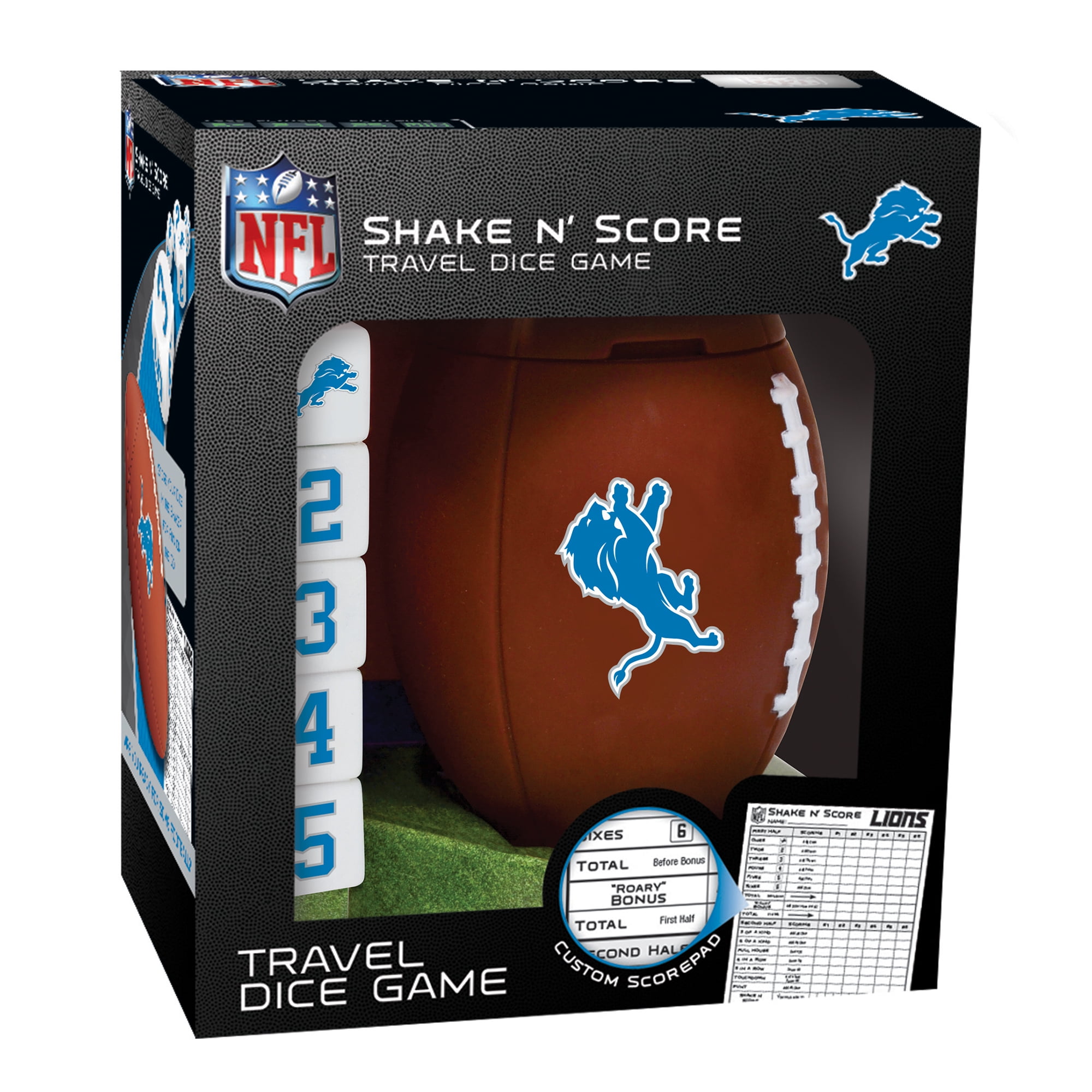MasterPieces Officially Licsenced NFL Detroit Lions Shake N' Score