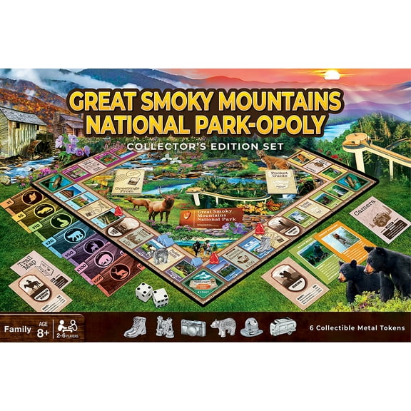MasterPieces Opoly Family Board Games - Great Smoky Mountains National Park