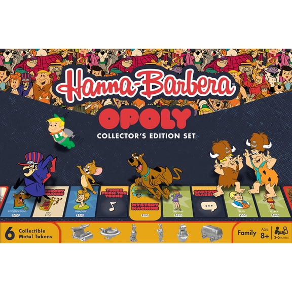 MasterPieces Opoly Family Board Games - Hanna-Barbera Opoly
