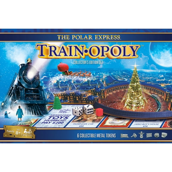 MasterPieces Opoly Family Board Games - Polar Express