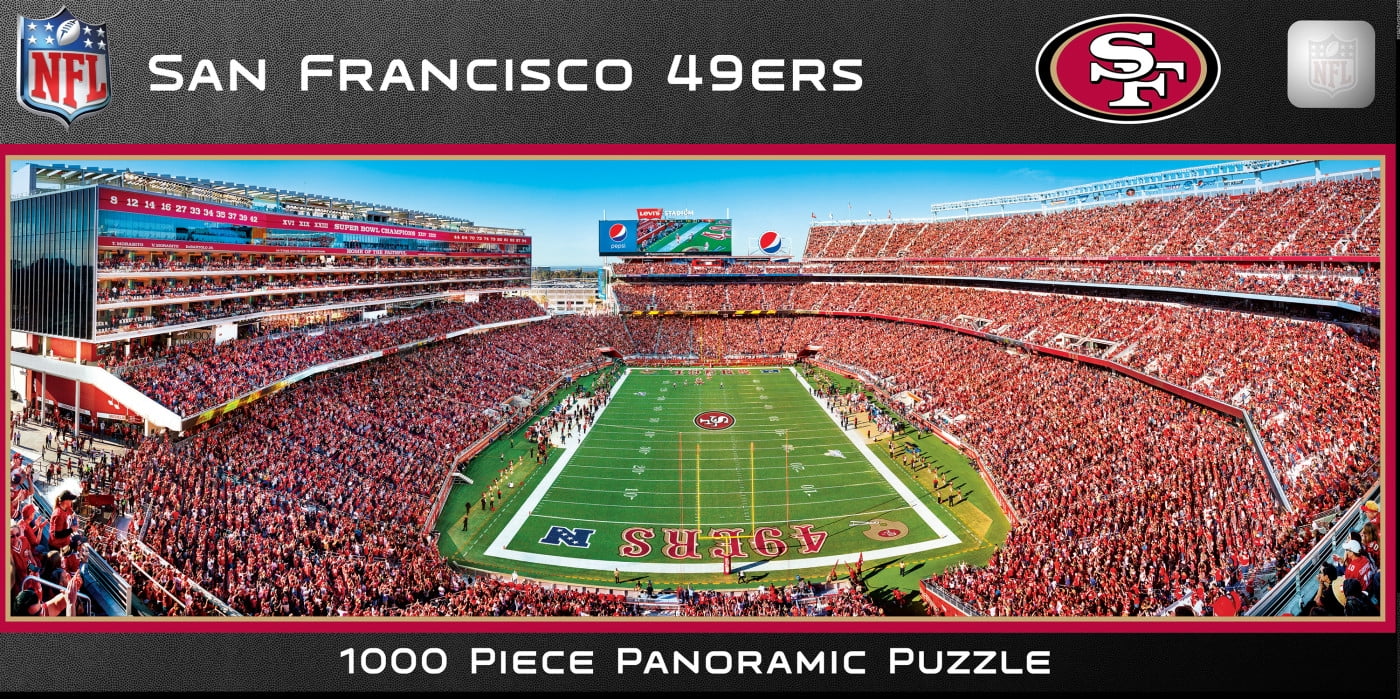 MasterPieces Panoramic Puzzle NFL San Francisco 49ers Endzone View MasterPieces Panoramic Puzzle NFL San Francisco 49ers Endzone View