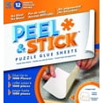 thumbnail image 1 of MasterPieces - Peel & Stick Jigsaw Puzzle Glue Sheets, 12 Adhesive Sheets, 1 of 6
