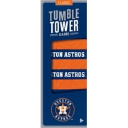 MasterPieces Real Wood Block Tumble Towers - MLB Houston Astros
