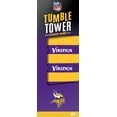 thumbnail image 1 of MasterPieces Real Wood Block Tumble Towers - NFL Minnesota Vikings, 1 of 4