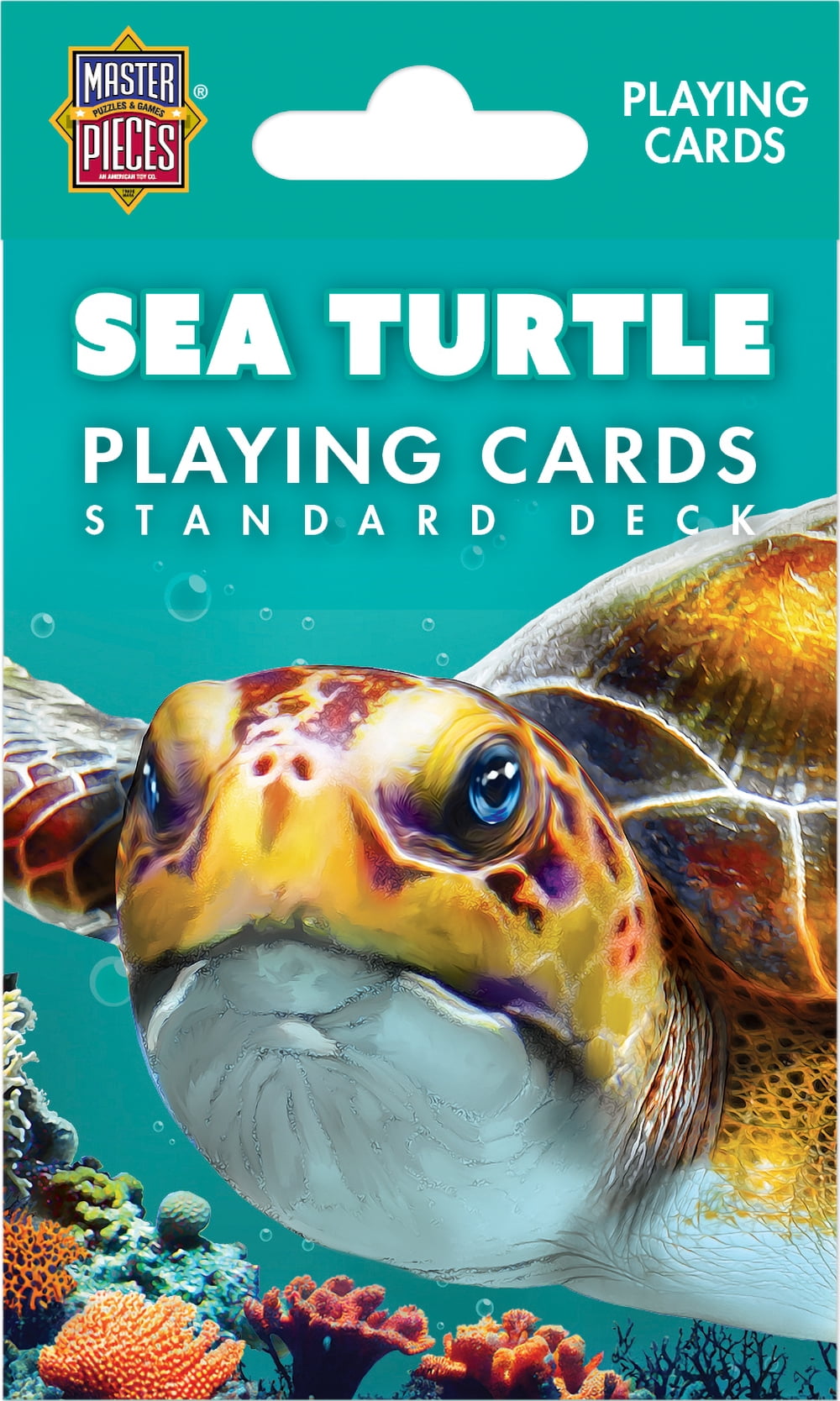Turtle Credit Card MasterPieces Sea Turtle Playing Cards - 54 Card Deck for Adults with ...