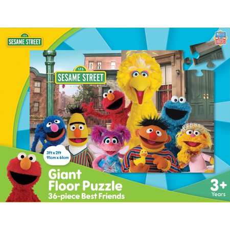 MasterPieces Sesame Street Best Friends 36 Piece Floor Jigsaw Puzzle