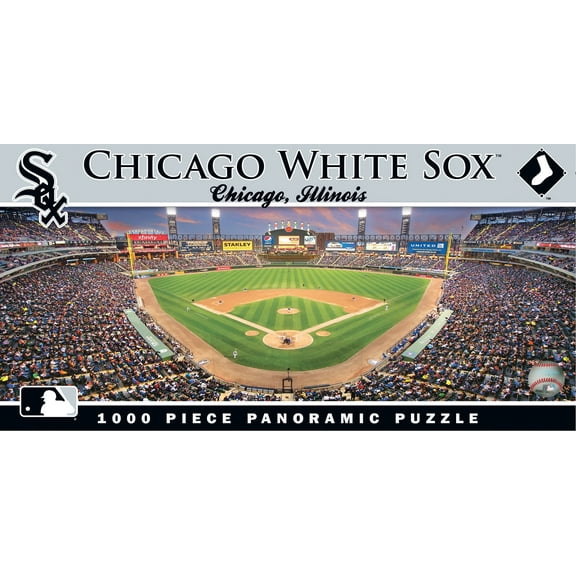 MasterPieces Sports Panoramic Puzzle - MLB Chicago White Sox Center View