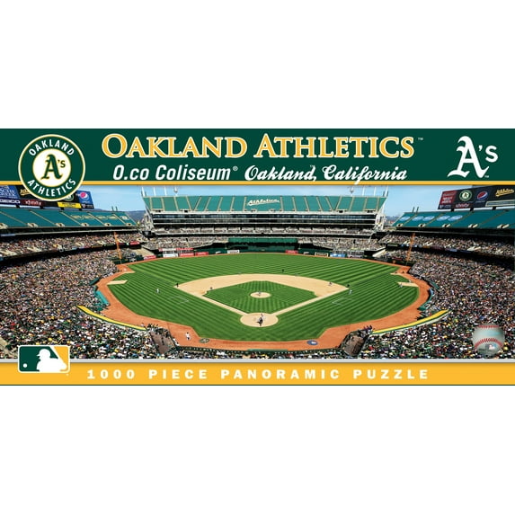 MasterPieces Sports Panoramic Puzzle - MLB Oakland Athletics Center View