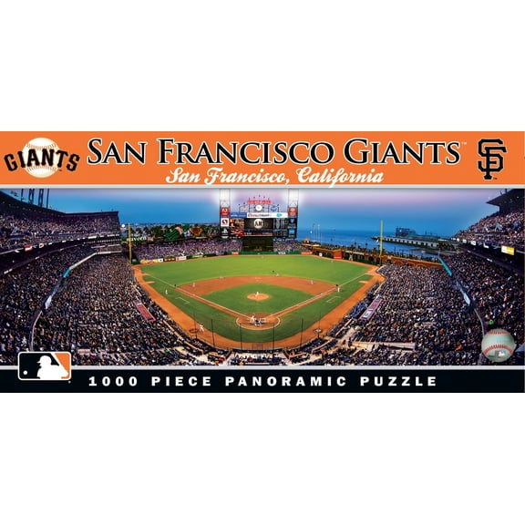 MasterPieces Sports Panoramic Puzzle - MLB San Francisco Giants Center View