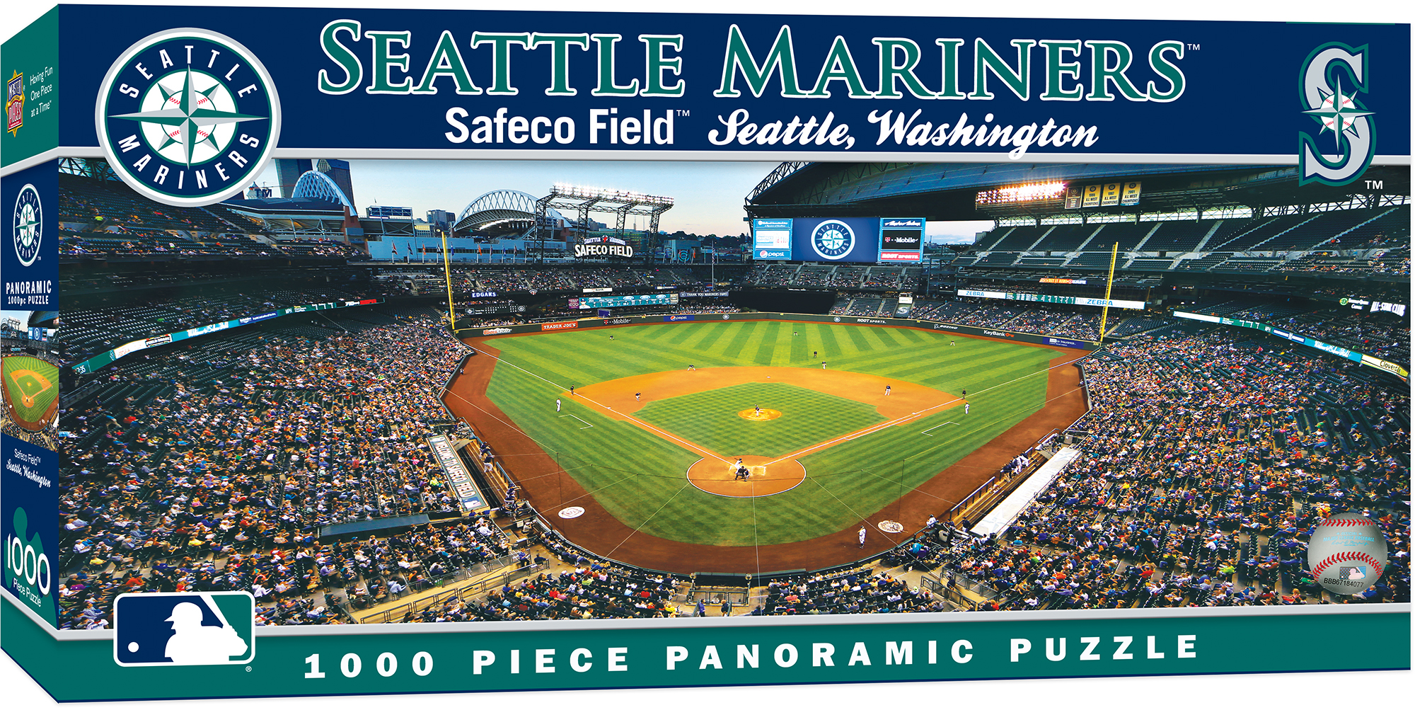 MasterPieces Sports Panoramic Puzzle - MLB Seattle Mariners Center View - image 1 of 5