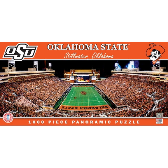 MasterPieces Sports Panoramic Puzzle - NCAA Oklahoma State Cowboys Endzone View