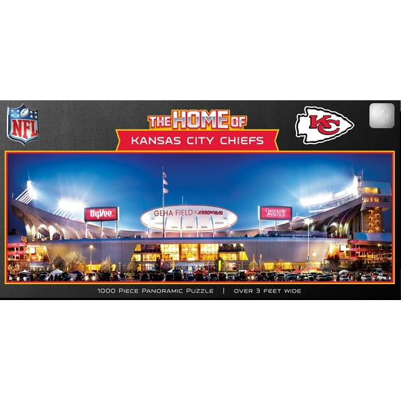 MasterPieces Sports Panoramic Puzzle - NFL Kansas City Chiefs Stadium View