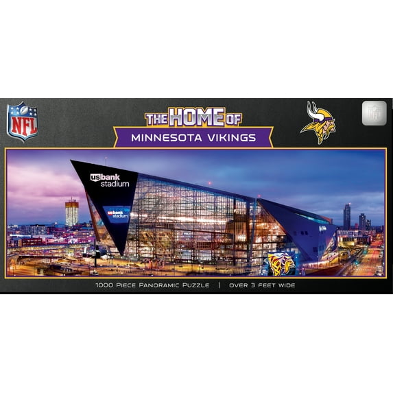 MasterPieces Sports Panoramic Puzzle - NFL Minnesota Vikings Stadium View