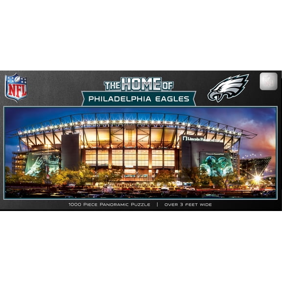 MasterPieces Sports Panoramic Puzzle - NFL Philadelphia Eagles Stadium View