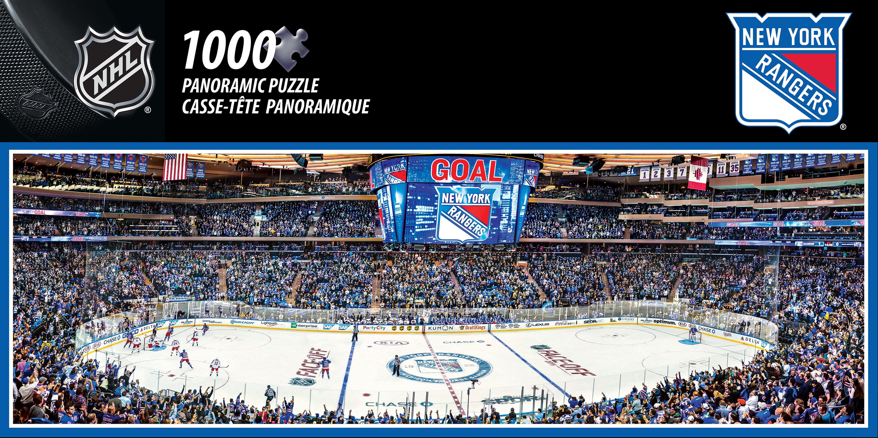 MasterPieces Sports Panoramic Puzzle - NHL Detroit Red Wings