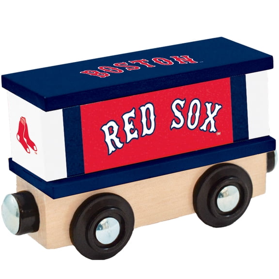 MasterPieces Wood Train Box Car - MLB Boston Red Sox