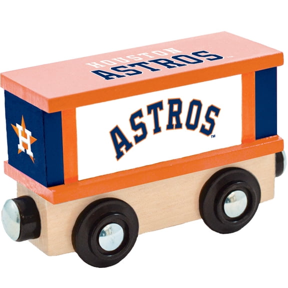 MasterPieces Wood Train Box Car - MLB Houston Astros