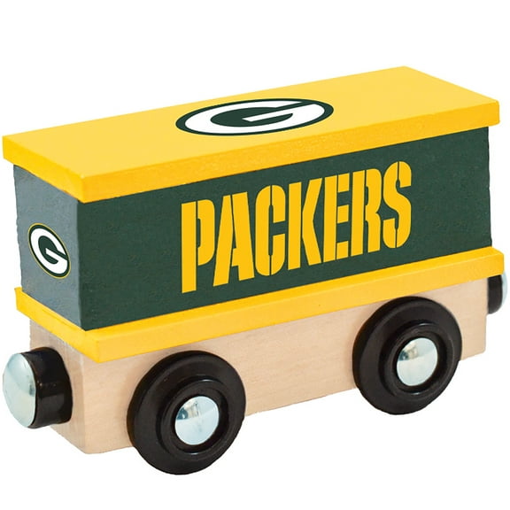 MasterPieces Wood Train Box Car - NFL Green Bay Packers