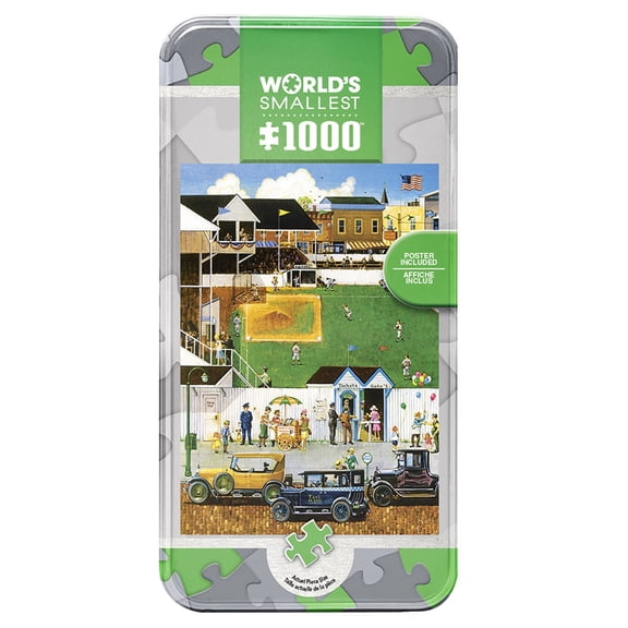 Masterpieces World'S Smallest 4 X 8 Tin - Before The Big Game 1000 Piece Puzzle