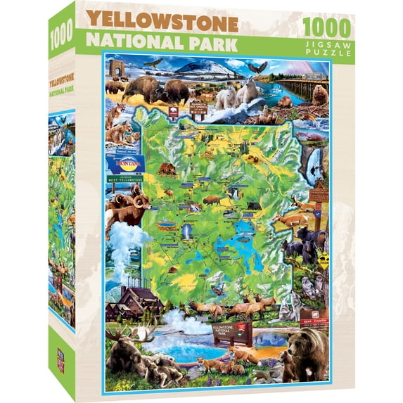MasterPieces - Yellowstone National Park 1000 Piece Jigsaw Puzzle