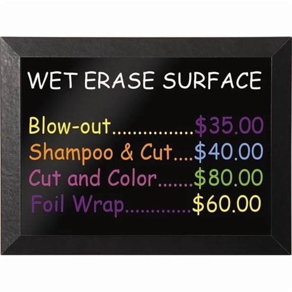 MasterVision 24 x 36 in. Wet Erase Board Kamashi Frame