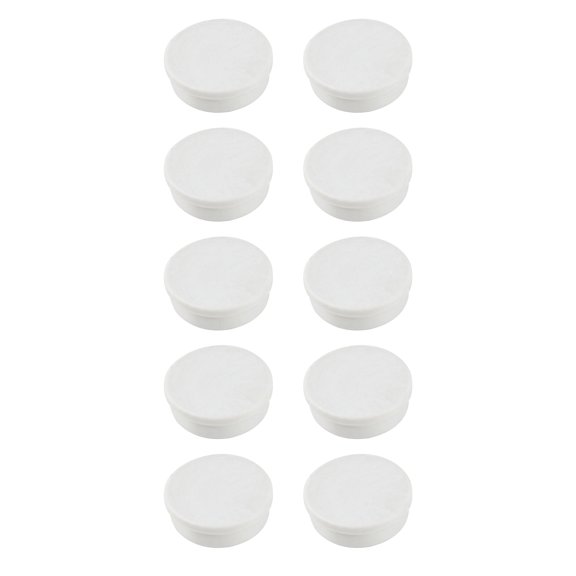 MasterVision Antimicrobial Magnets 1" Diameter, pack of 10