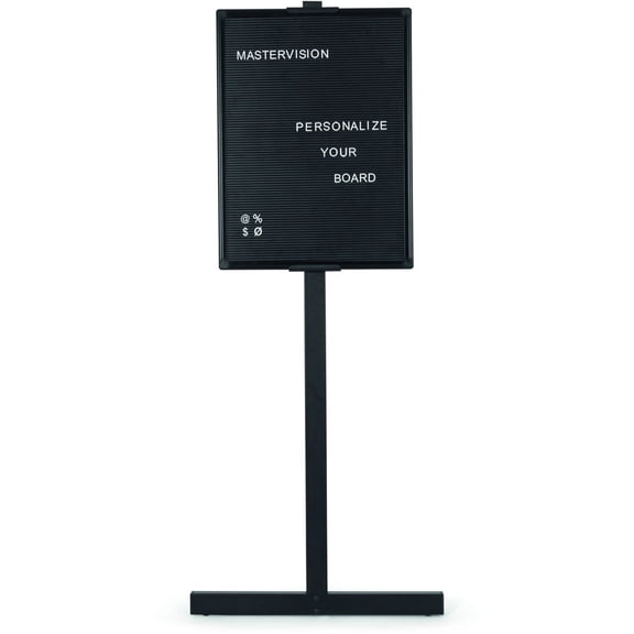 MasterVision, BVCSUP1001, Contemporary Standing Letter Board, 1 Each