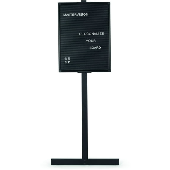 MasterVision Contemporary Standing Letter Board