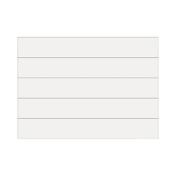 MasterVision Dry Erase Magnetic Tape Strips, Wht, 6" x 7/8", 25/Pack (BVCFM2518)