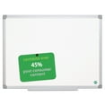 MasterVision Earth Steel DryErase Board, 24" X 36", Aluminum