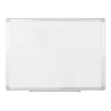 MasterVision Earth Melamine Dry-Erase Board Double-sided, 36" X 48", Aluminum Frame