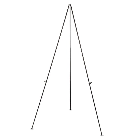 MasterVision Instant Display Easel, Black Frame