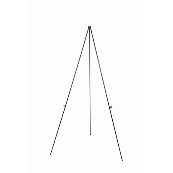 MasterVision Instant Easel, 61.5" High, Black, Steel, Lightweight CA1