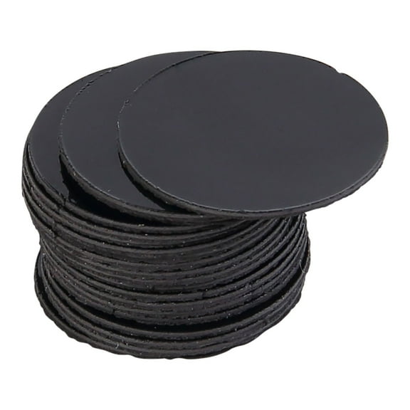 MasterVision Black Circle Magnets Pack of 20